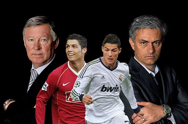 Trận đấu giữa Real và MU cũng sẽ chứng kiến cuộc tái ngộ giữa 2 chiến lược gia tài ba nhất thế giới: Alex Ferguson và Jose Mourinho.